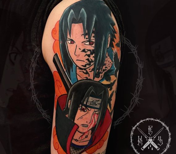 Tatuaggio Manga Naruto Dettaglio - Soul Skin Ink Tatuaggi Piercing Trucco Permanente Parabiago