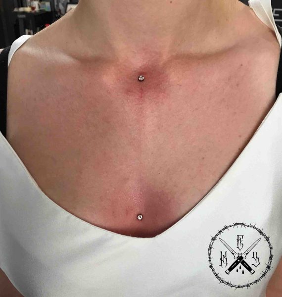 Piercing Microdermal Dettaglio - Soul Skin Ink Tatuaggi Piercing Trucco Permanente Parabiago