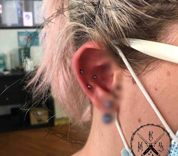 Piercing Orecchio Dettaglio - Soul Skin Ink Tatuaggi Piercing Trucco Permanente Parabiago