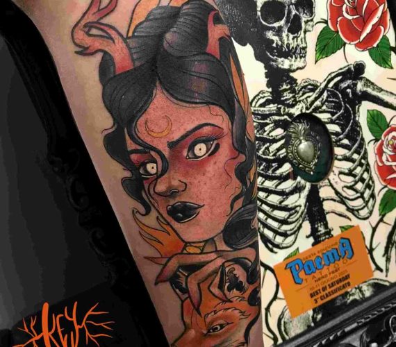 Tatuaggio Giapponese Polpaccio Dettaglio - Soul Skin Ink Tatuaggi Piercing Trucco Permanente Parabiago