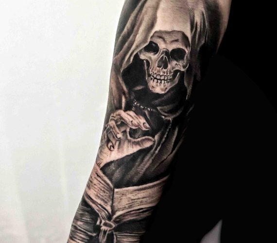 Tatuaggio Realistico Braccio Dettaglio 1 - Soul Skin Ink Tatuaggi Piercing Trucco Permanente Parabiago