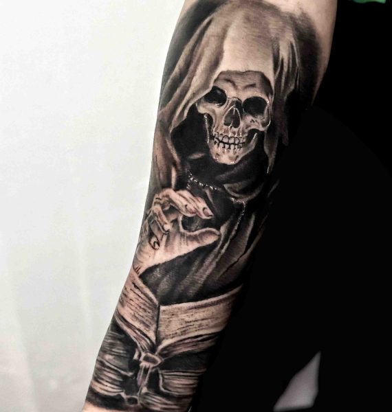 Tatuaggio Realistico Braccio Dettaglio 1 - Soul Skin Ink Tatuaggi Piercing Trucco Permanente Parabiago
