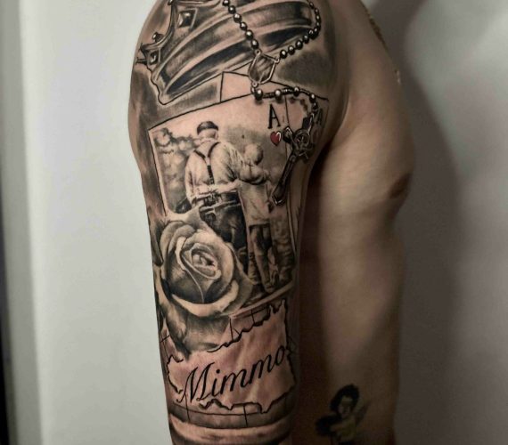 Tatuaggio Realistico Braccio Dettaglio 3 - Soul Skin Ink Tatuaggi Piercing Trucco Permanente Parabiago