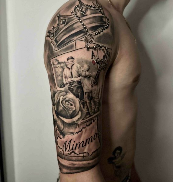 Tatuaggio Realistico Braccio Dettaglio 3 - Soul Skin Ink Tatuaggi Piercing Trucco Permanente Parabiago